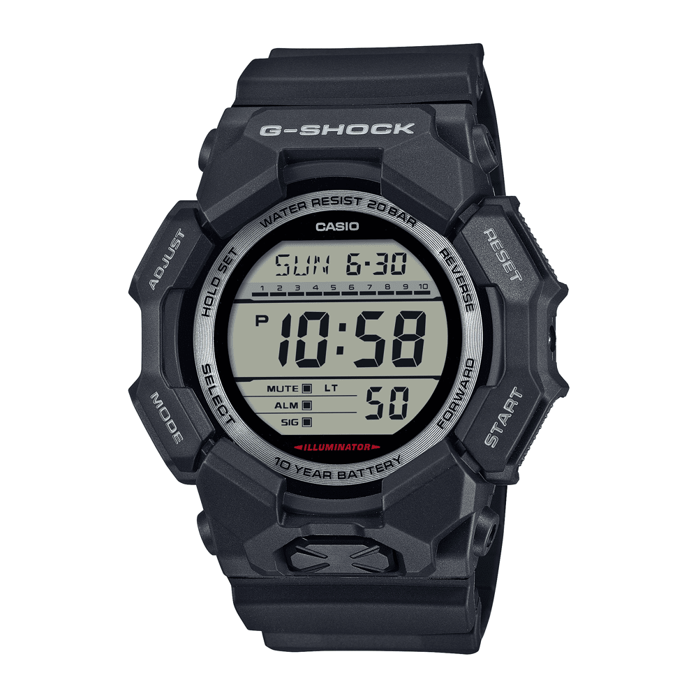 Casio G Shock Black Digital Watch GD010-1D Watches Casio G Shock 