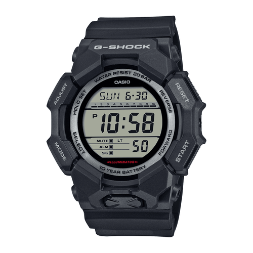 Casio G Shock Black Digital Watch GD010-1D Watches Casio G Shock 