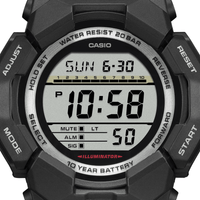 Casio G Shock Black Digital Watch GD010-1D Watches Casio G Shock 
