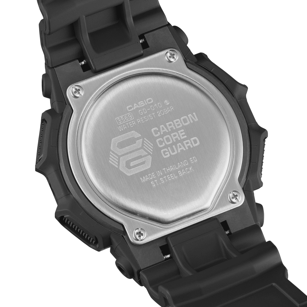 Casio G Shock Black Digital Watch GD010-1D Watches Casio G Shock 