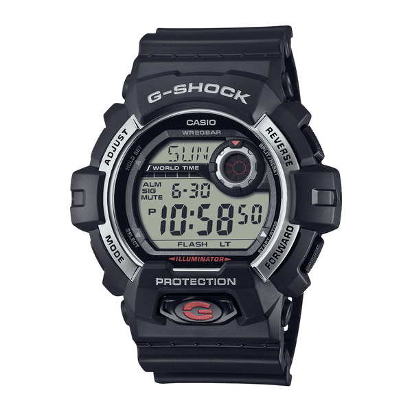 Casio G Shock Black Digital Watch G8900S-1D – Bevilles Jewellers