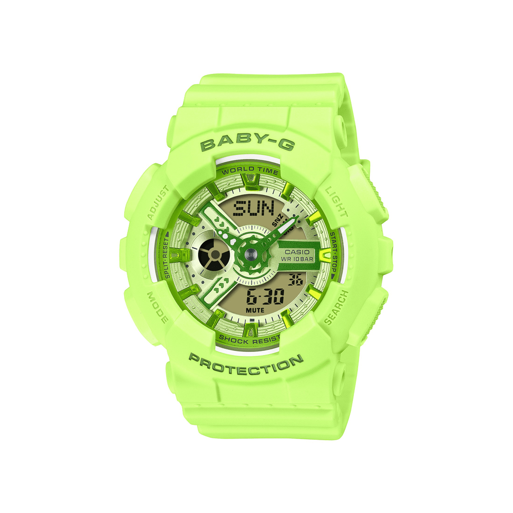 Casio Baby G Duo Y2K Green Digital Watch BA110YK-3A Watches Casio 