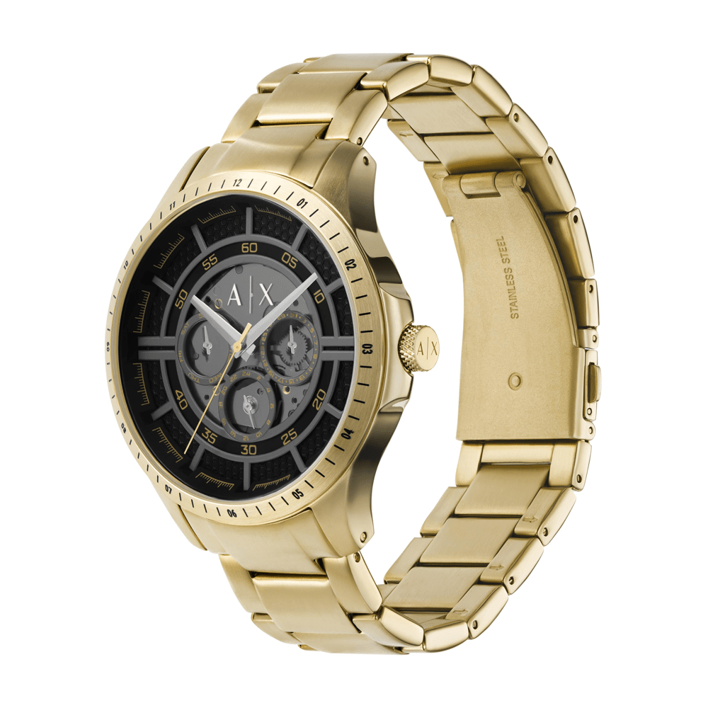 Armani Exchange Multifunction Gold-Tone Stainless Steel Watch AX2461 Watches Armani Exchange 