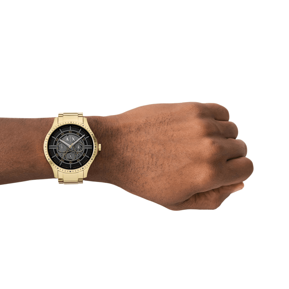 Armani Exchange Multifunction Gold-Tone Stainless Steel Watch AX2461 Watches Armani Exchange 