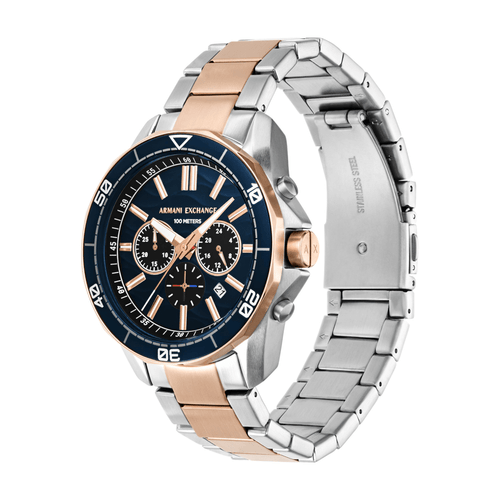 Armani Exchange Chronograph Two-Tone Stainless Steel Watch AX1965 Watches Armani Exchange 