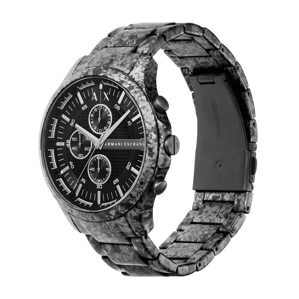 Armani Exchange Chronograph Gunmetal Stainless Steel Watch AX2462 Watches Armani Exchange 