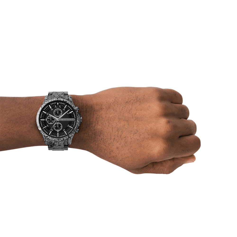 Armani Exchange Chronograph Gunmetal Stainless Steel Watch AX2462 Watches Armani Exchange 