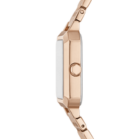 Armani Exchange Three-Hand Rose Gold-Tone Stainless Steel Watch and Bracelet Set AX7164SET Watches Armani Exchange 