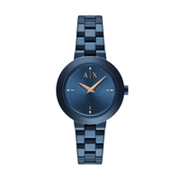 Armani Exchange Two-Hand Ocean Blue Stainless Steel Watch AX5175 Watches Armani Exchange 