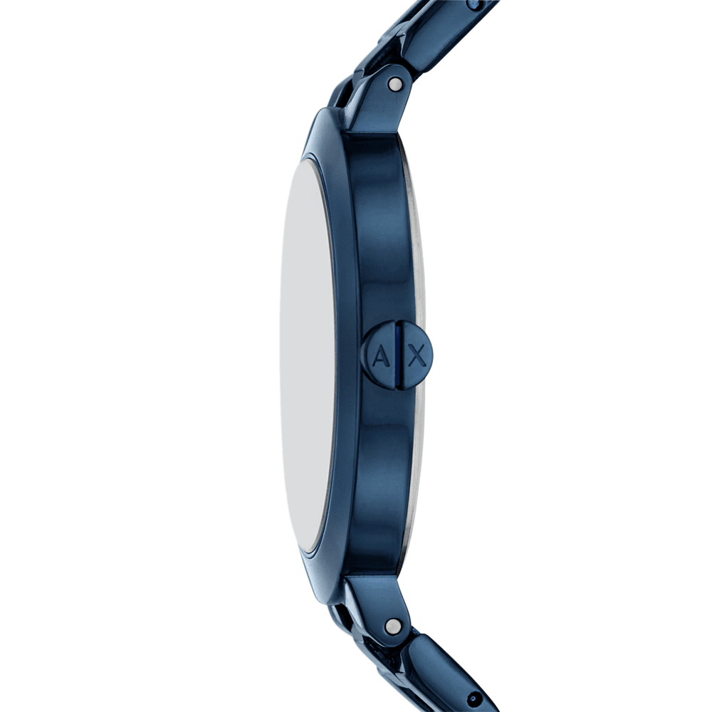 Armani Exchange Two-Hand Ocean Blue Stainless Steel Watch AX5175 Watches Armani Exchange 