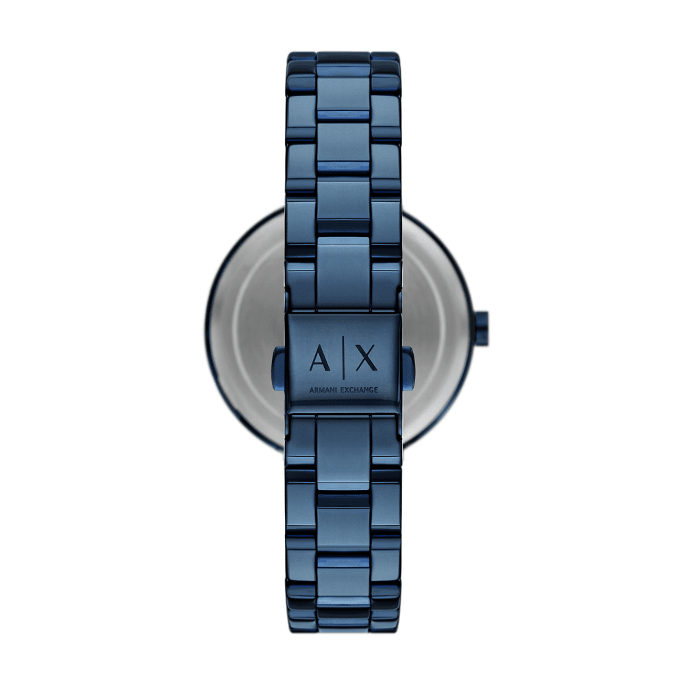 Armani Exchange Two-Hand Ocean Blue Stainless Steel Watch AX5175 Watches Armani Exchange 