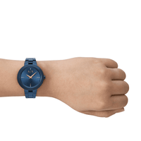 Armani Exchange Two-Hand Ocean Blue Stainless Steel Watch AX5175 Watches Armani Exchange 