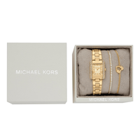 Michael Kors Emery Three-Hand Gold-Tone Stainless Steel Watch and Bracelets Gift Set MK7510SET Watches Michael Kors 