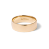 7mm Half Round Wedding Band in 9kt Yellow Gold Rings Bevilles 