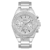 GUESS Men's Silver Tone Multi-function Watch GW0899G1 Watches Guess 