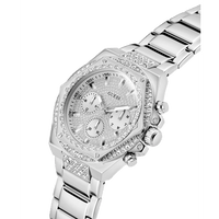 GUESS Men's Silver Tone Multi-function Watch GW0899G1 Watches Guess 