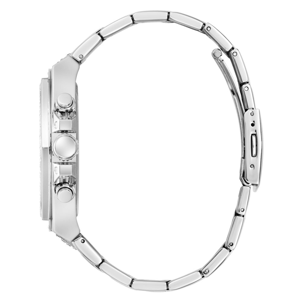 GUESS Men's Silver Tone Multi-function Watch GW0899G1 Watches Guess 