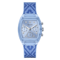 GUESS Ladies 2-Tone Blue Multi-function Watch GW0863L1 Watches Guess 