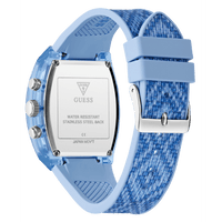 GUESS Ladies 2-Tone Blue Multi-function Watch GW0863L1 Watches Guess 