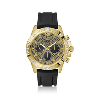 Guess Multi-function Watch in Black/Gold Tone | MYER Guess Multi-function Watch in Black/Gold Tone | MYER