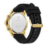 GUESS Men's Black Gold Tone Multi-function Watch GW0909G2 Watches Guess 