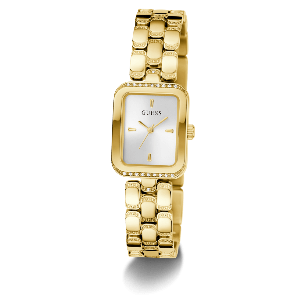 GUESS Ladies Gold Tone Analogue Watch GW0865L2 Watches Guess 
