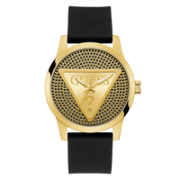 Guess Badge Glitz Black and Gold Watch GW0916G1 Watches Guess 