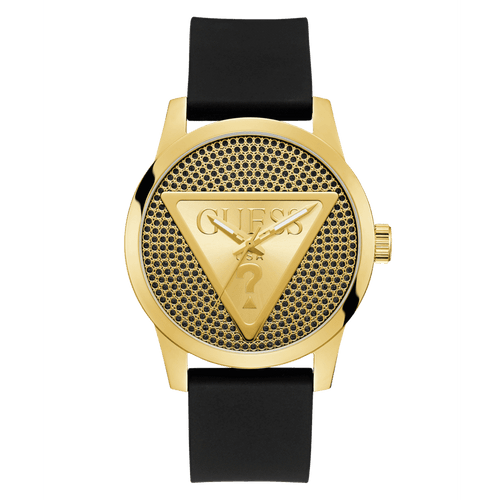 Guess Badge Glitz Black and Gold Watch GW0916G1 Watches Guess 