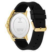 Guess Badge Glitz Black and Gold Watch GW0916G1 Watches Guess 