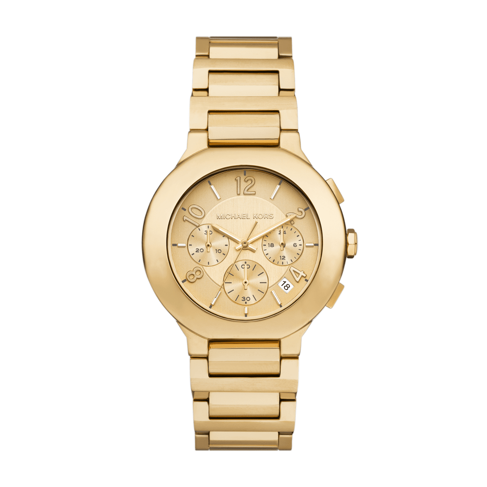Michael Kors Gramercy Chronograph Gold-Tone Stainless Steel Watch