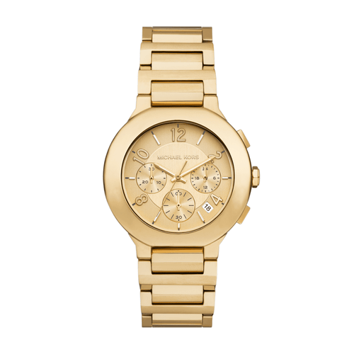 Michael Kors Gramercy Chronograph Gold-Tone Stainless Steel Watch MK7520 Watches Michael Kors 