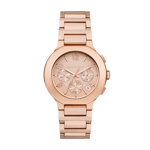 Michael Kors Gramercy Chronograph Rose Gold-Tone Stainless Steel Watch MK7521 Watches Michael Kors 