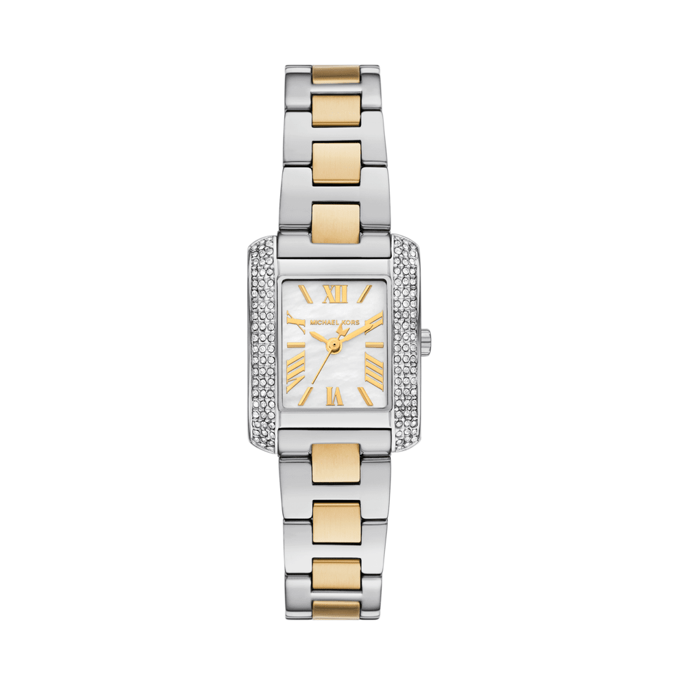 Michael Kors Emery Three-Hand Stainless Steel Watch MK4882