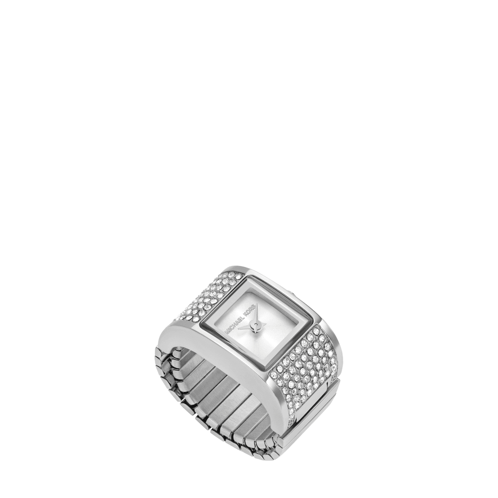 Michael Kors Darrington Two-Hand Stainless Steel Watch Ring MK4884 Watches Michael Kors 