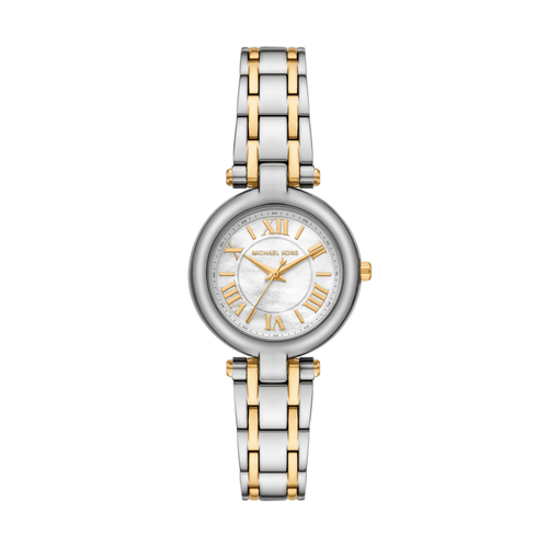 Michael Kors Laney Three-Hand Two-Tone Stainless Steel Watch MK4895 Watches Michael Kors 