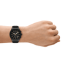Armani Exchange Chronograph Black Silicone Watch AX7165SET Watches Armani Exchange 