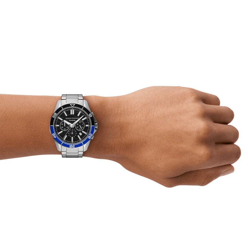 Armani Exchange Chronograph Stainless Steel Watch AX7166SET Watches Armani Exchange 