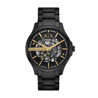 Armani Exchange Automatic Black Stainless Steel Watch AX2463 Watches Armani Exchange 