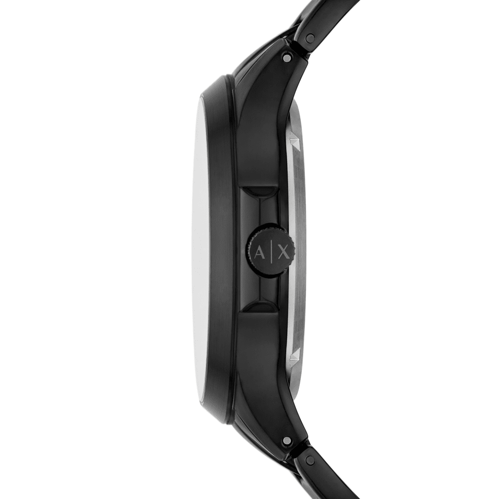 Armani Exchange Automatic Black Stainless Steel Watch AX2463 Watches Armani Exchange 