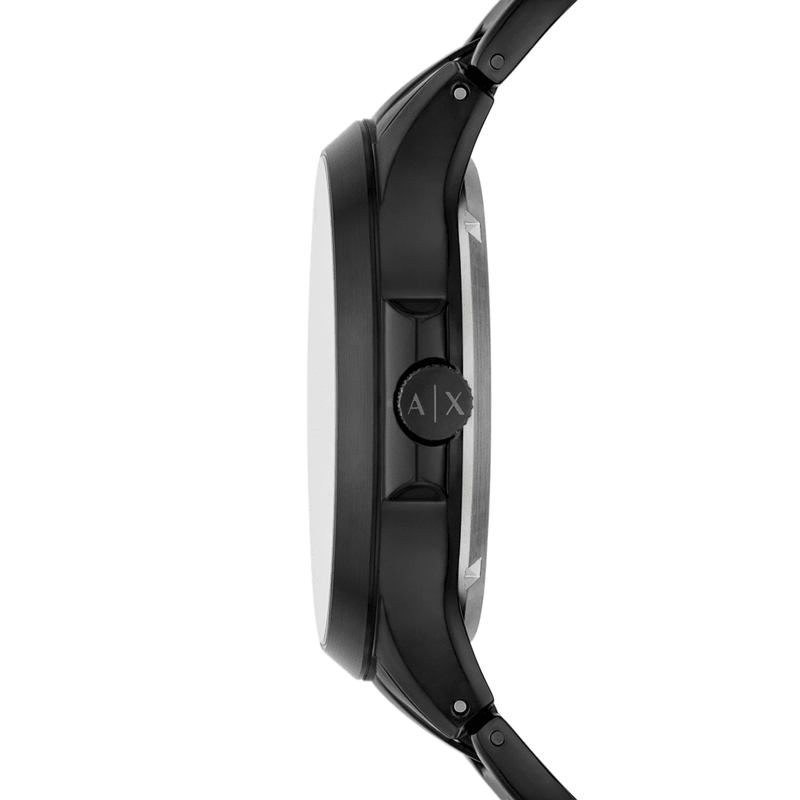 Armani Exchange Automatic Black Stainless Steel Watch AX2463 Watches Armani Exchange 