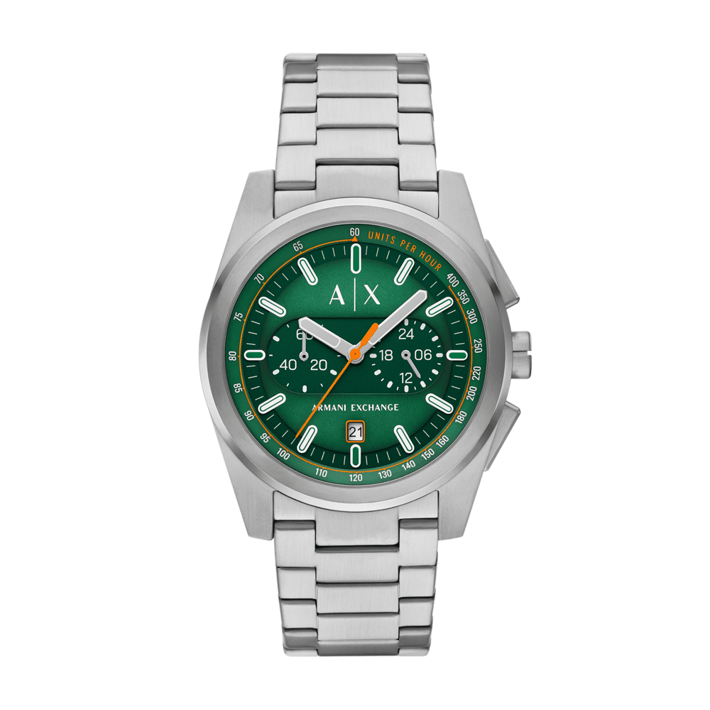 Armani Exchange Chronograph Stainless Steel Watch AX2862 Watches Armani Exchange 
