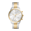 Fossil Neutra Chronograph Two-Tone Stainless Steel Watch FS6112 Watches Fossil 