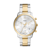 Fossil Neutra Chronograph Two-Tone Stainless Steel Watch FS6112 Watches Fossil 