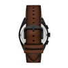 Fossil Everett Chronograph Brown Leather Watch FS6108 Watches Fossil 