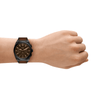 Fossil Everett Chronograph Brown Leather Watch FS6108 Watches Fossil 