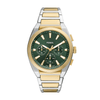 Fossil Everett Chronograph Two-Tone Stainless Steel Watch FS6106 Watches Fossil 