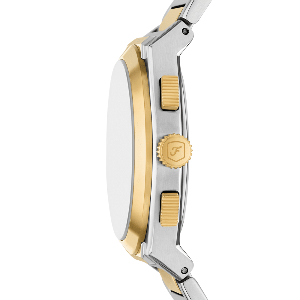 Fossil Everett Chronograph Two-Tone Stainless Steel Watch FS6106 Watches Fossil 