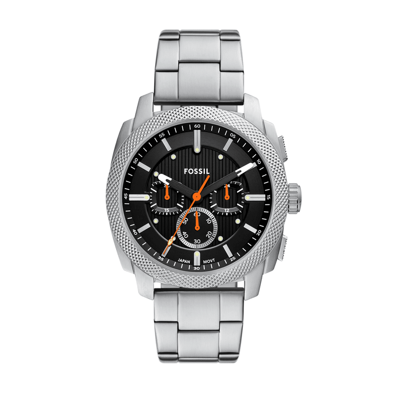 Fossil Machine Chronograph Stainless Steel Watch FS6095 Watches Fossil 