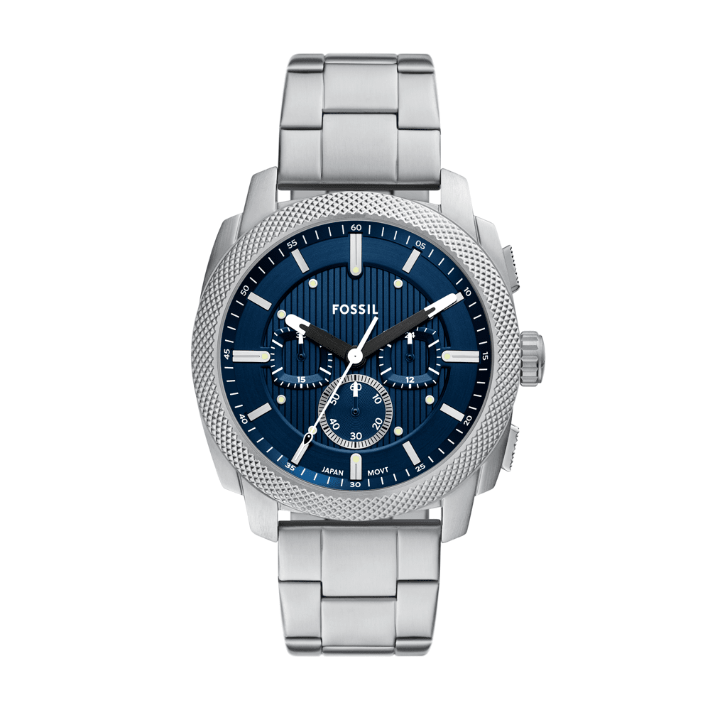 Fossil Machine Chronograph Stainless Steel Watch FS6096 Watches Fossil 