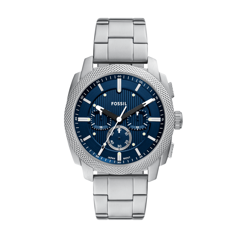 Fossil Machine Chronograph Stainless Steel Watch FS6096 Watches Fossil 